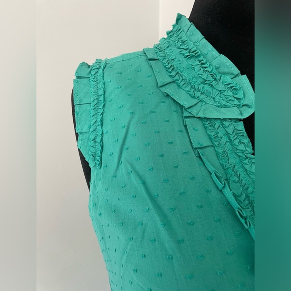 LOFT - Sleeveless Turquoise Dress - Size 10 - EUC - Picture 6 of 11